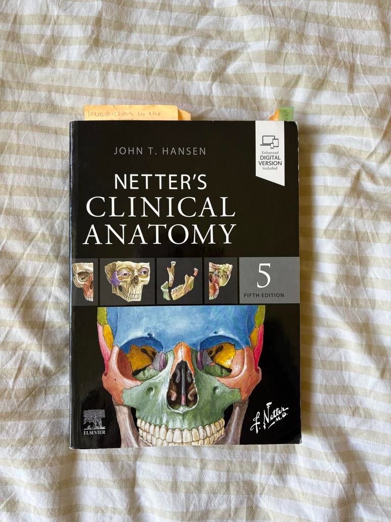 Netter's Clinical Anatomy - 5e editie (John T. Hansen), Ophalen of Verzenden, Beta, Zo goed als nieuw, WO