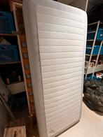 2x NETTE IKEA SULTAN SILSAND boxspring +rvs poten, nu LYNGÖR, Ophalen, Gebruikt, 90 cm, Eenpersoons