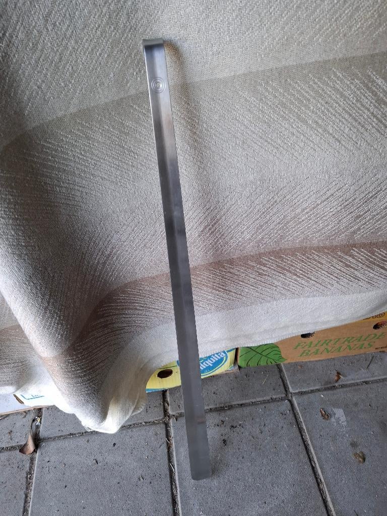 Schoenlepel rvs 80cm, Ophalen of Verzenden, Gebruikt