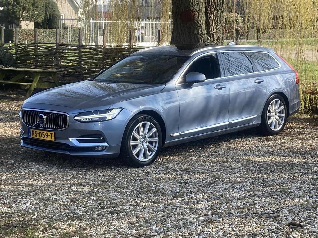 Volvo V90 2.0 T4 Inscription, Adaptive Cruise Control, Euro 6, 1969 cc, Blauw
