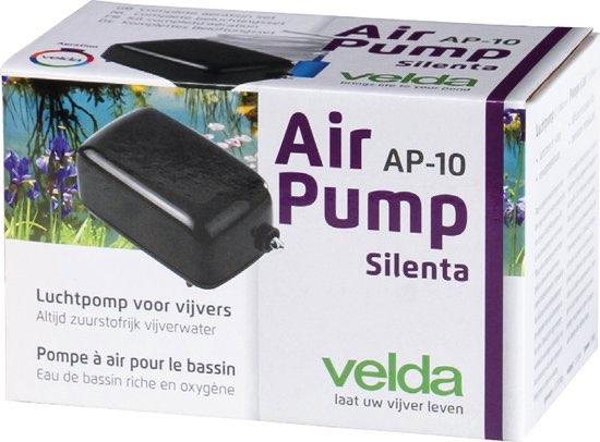 Air Pump Set AP-10 - luchtpomp met luchtslang en luchtsteen, Verzenden, Gebruikt
