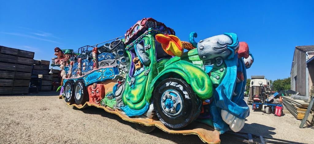 Carnavalswagen te huur - Unieke blikvanger voor optochten!, Ophalen, Gebruikt, Carnaval