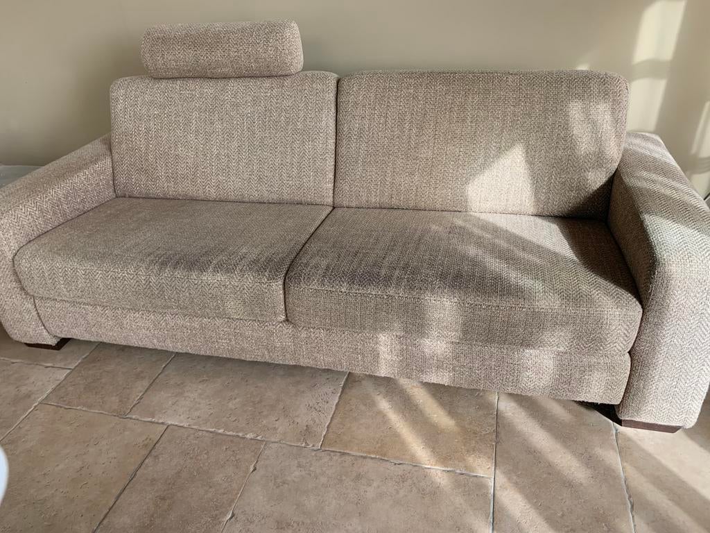 Bankje montel, Ophalen, Gebruikt, 150 tot 200 cm, Tweepersoons