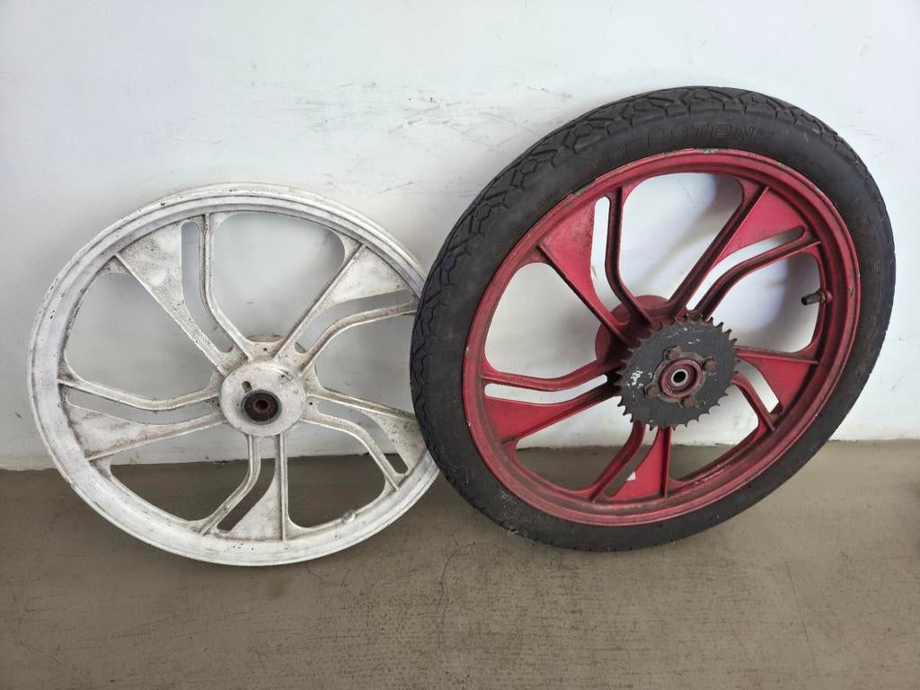 Tomos A3/S25/A35 Wielen Velgen Set Origineel, Gebruikt, Ophalen of Verzenden, Nvt, Nvt