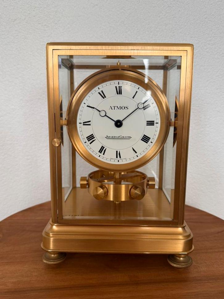 Prachtige Jaeger LeCoultre Atmos Jubilé Antieke Klok, Antiek en Kunst, Antiek | Klokken, Ophalen of Verzenden