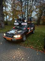 Volvo V70 2.4 D5 AUT 2004 Zwart, Auto's, Volvo, 1800 kg, Zwart, Leder en Stof, Stationwagon