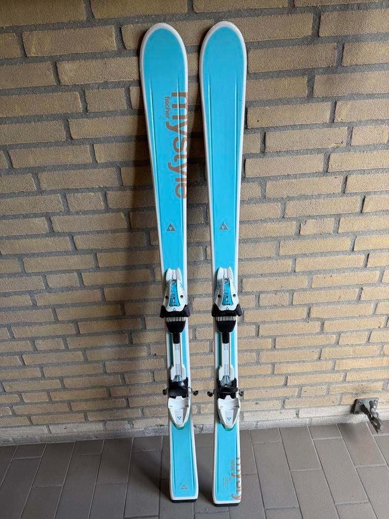 Fischer My Style ski's - Lichtblauw 145, Sport en Fitness, Skiën en Langlaufen, Ophalen, 140 tot 160 cm, Skiën, Ski's