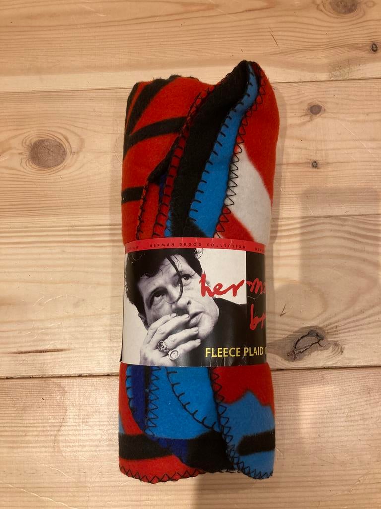Herman Brood fleece plaid, Verzamelen, Ophalen of Verzenden, Nieuw, Foto of Kaart