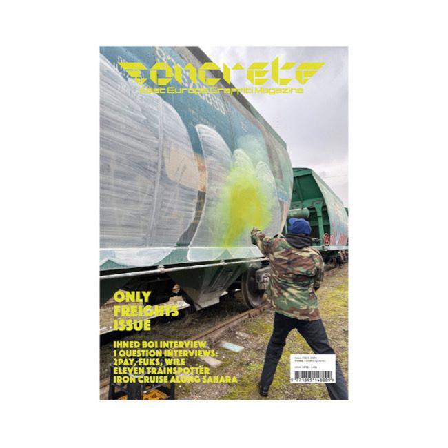 Concrete 20.5 graffiti magazine, Boeken, Verzenden, Nieuw