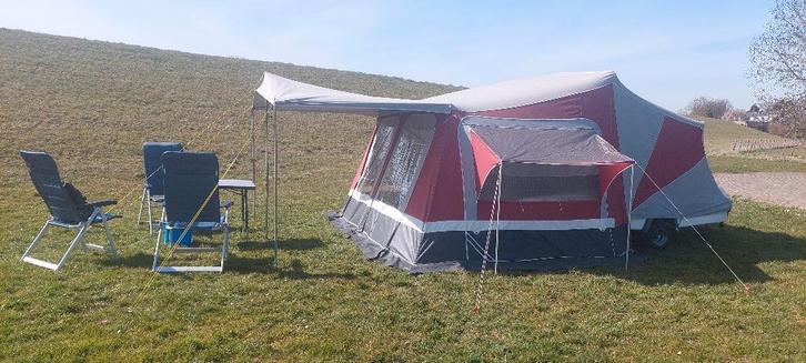 Vouwwagen Camp-Let Concorde, Caravans en Kamperen, Vouwwagens, Camp-Let, tot en met 4, Meerkleurig, Aanwezig, Ophalen