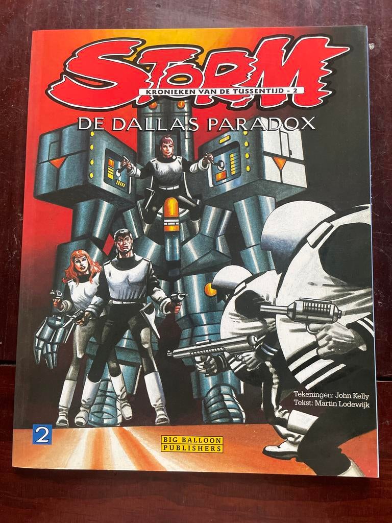 Storm Kronieken van de Tussentijd - 2: De Dallas Paradox, Boeken, Eén stripboek, Ophalen, Zo goed als nieuw