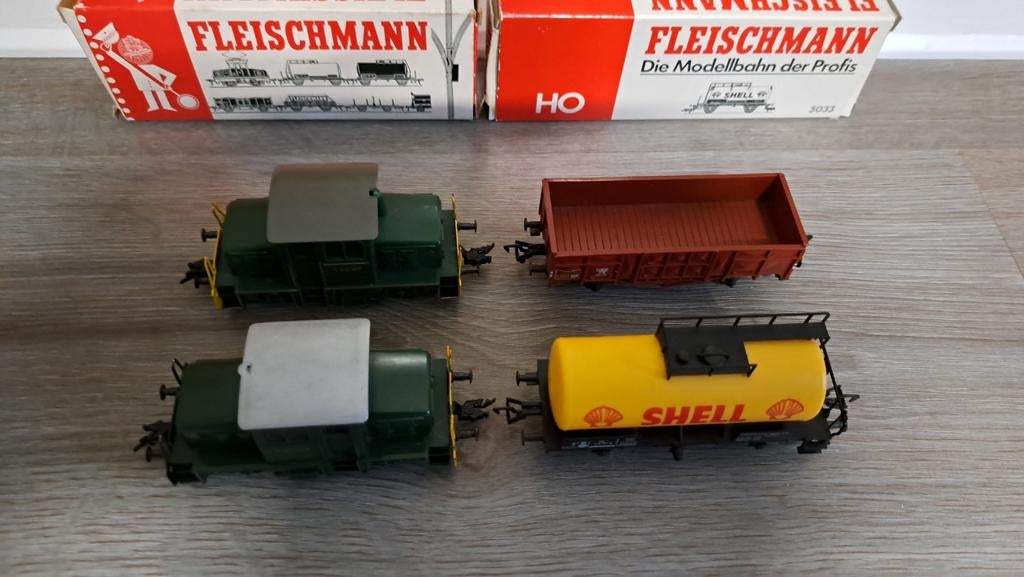 Fleischmann ho, Hobby en Vrije tijd, Ophalen of Verzenden, Gelijkstroom, Wagon, Fleischmann