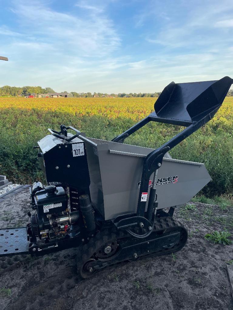 Rupsdumper Jansen RD-600S, Ophalen, Gebruikt