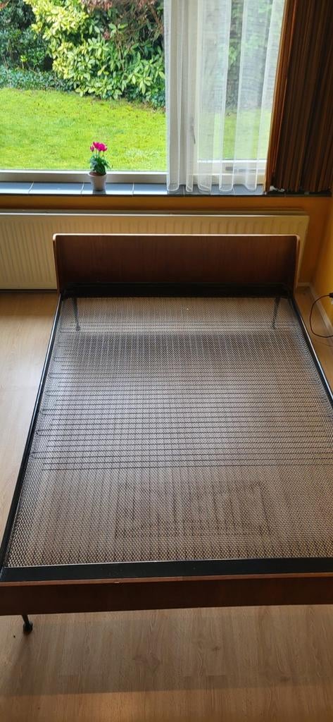 Friso Kramer Euroika bed Auping 1963 - 190x130 cm, Huis en Inrichting, Slaapkamer | Bedden, Ophalen, Gebruikt, 190 cm of minder