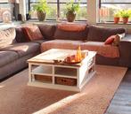 Zeer mooie salontafel zgan, Ophalen, 50 tot 100 cm, Vierkant, 50 tot 100 cm