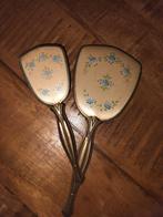 Antieke boudoir kapper-set, handspiegel & haarborstel, Antiek en Kunst, Ophalen of Verzenden, Overige vormen, Minder dan 50 cm