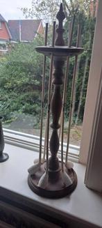 Antieke Zenith Gouda pijpenrek met 6 kleipijpen, Verzenden