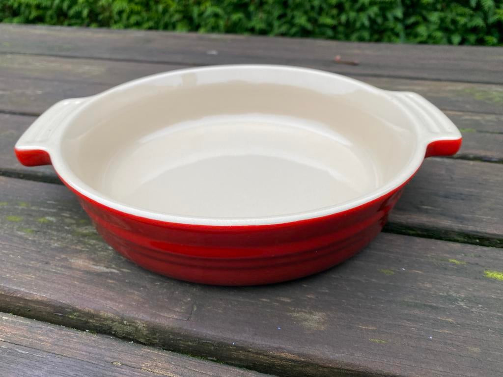 Creuset schaal zgan, Ophalen of Verzenden, Zo goed als nieuw, Overige materialen, Overige typen