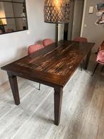 Mooie eettafel, Huis en Inrichting, Tafels | Eettafels, Ophalen, Zo goed als nieuw, Rechthoekig, 50 tot 100 cm