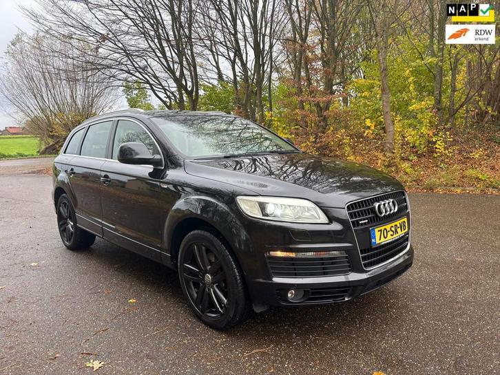 Audi Q7 4.2 FSI quattro Pro Line+ 5+2 | APK 04-2027, Auto's, Audi, Bedrijf, Te koop, Q7, 4x4, ABS, Achteruitrijcamera, Airbags