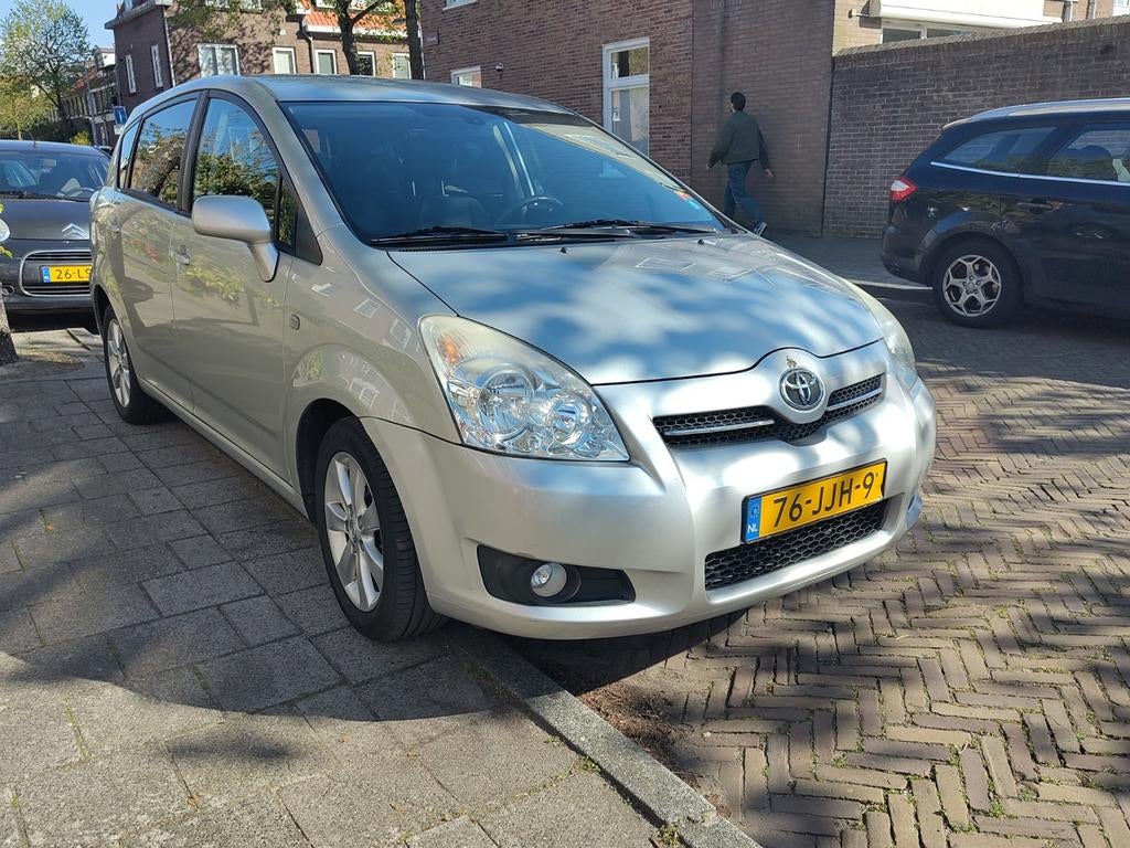 Robuuste Toyota Corolla Verso, semi automaat, rookvrij., Auto's, Toyota, Zwart, Particulier, Corolla Verso, Adaptive Cruise Control