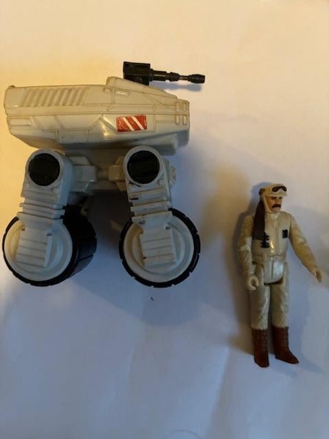 star wars rebel voertuig met commander, Ophalen of Verzenden, Zo goed als nieuw, Actiefiguurtje