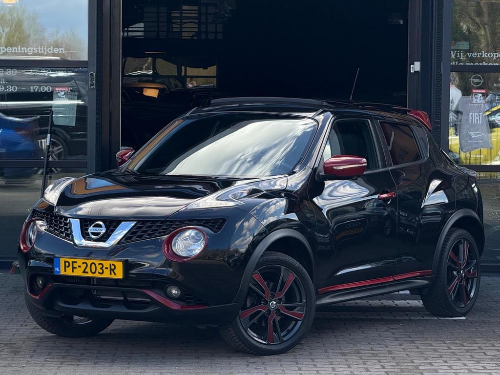 Nissan Juke 1.2 DIG-T S/S Tekna Nismo PANO/360*CAMERA/LEDER/, Voorwielaandrijving, 639 kg, 116 pk, Zwart