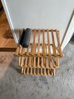 Opvouwbaar rek van hout, Ophalen, Gebruikt