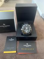 Nieuwe alpha siërra heren horloge, Overige merken, Staal, Polshorloge, Nieuw
