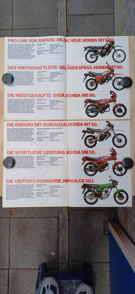 HONDA  CB 50J - CY 50 - MT 50 - MB 50 - CAMINO - PX 50 enz., Ophalen of Verzenden