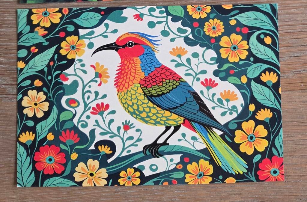 KLEURIGE VOGEL 1 meerdere beschikbaar, Ophalen, 1980 tot heden, Vogel