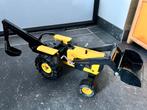 Tonka Graafmachine Speelgoed Tractor Geel Zwart, Ophalen of Verzenden, Gebruikt