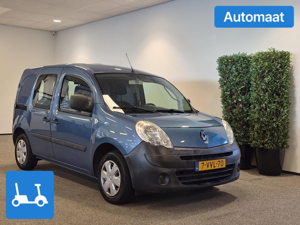 Renault Kangoo Bestelwagen (MARGE) Automaat Incl. Kofferbakl, Auto's, Automaat, Stof, Gebruikt, Zwart