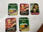 Heineken onderzetters antiek, Verzamelen, Biermerken, Ophalen of Verzenden, Zo goed als nieuw, Viltje(s), Heineken