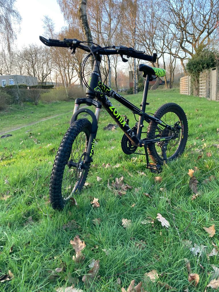 Mountainbike kinderfiets, Ophalen, Gebruikt, Versnellingen, Zonix
