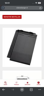 Gezocht! Actua 10eb leikleur mat engobe, Doe-het-zelf en Verbouw, Dakpannen en Dakbedekking, Ophalen, Steen of Klei, Zwart, Zo goed als nieuw