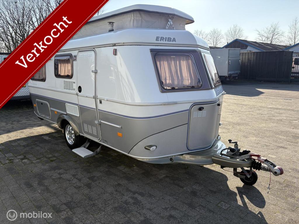 Eriba 550 GT Touring Voortent, Luifel, Mover, Zonnepaneel, Caravans en Kamperen, Caravans, Bedrijf, 750 - 1000 kg, Eriba, 5 tot 6 meter