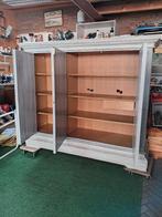 Massief eiken broodkast, Huis en Inrichting, Ophalen, Gebruikt, Met deur(en), 100 tot 150 cm