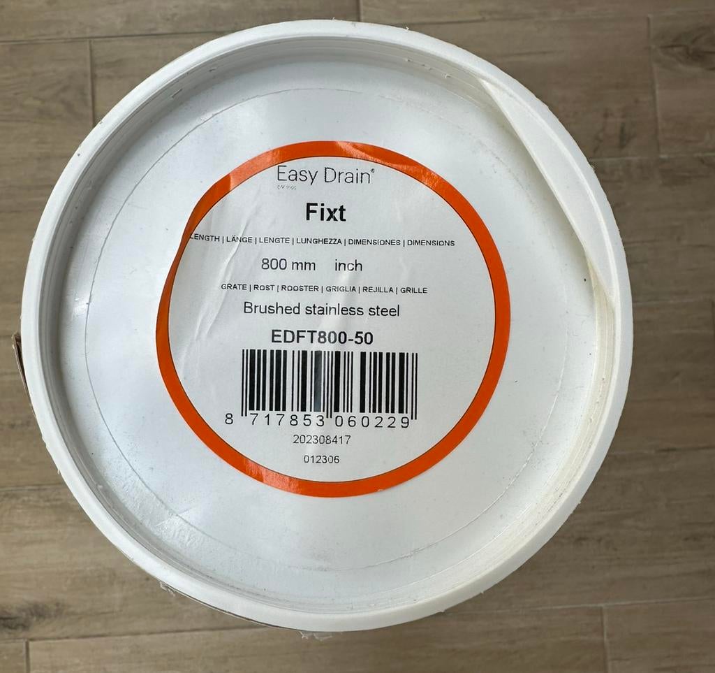 Easy Drain, Ophalen of Verzenden, Nieuw, Rvs, Douche