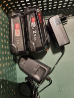 2 Bosch accu's, Ophalen, Gebruikt