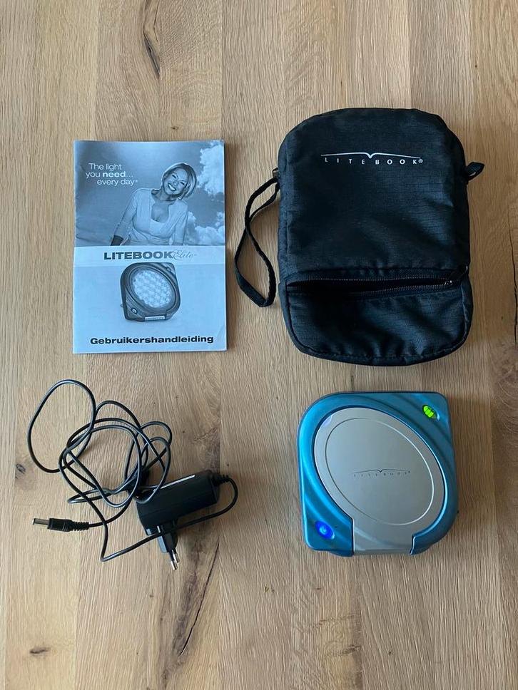 Litebook Elite Daglichtlamp - Compact en Draagbaar, Witgoed en Apparatuur, Persoonlijke-verzorgingsapparatuur, Zo goed als nieuw
