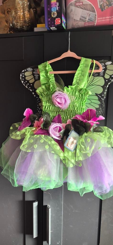 Efteling fee jurkje met vleugels, Ophalen of Verzenden, Nieuw, Meisje