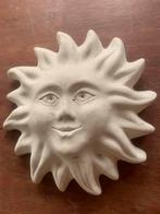 Tuindecoratie Aardewerk Zon 16 cm om op te hangen, Tuin en Terras, Tuinbeelden, Ophalen of Verzenden, Gebruikt, Overige materialen