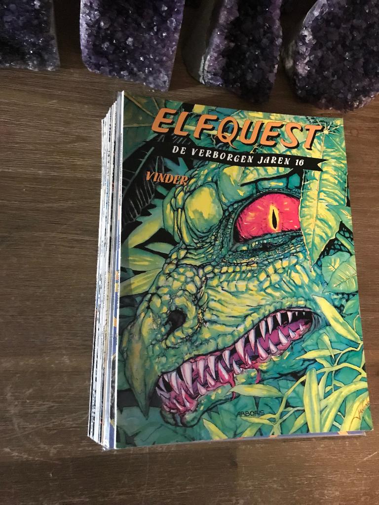 Elfquest de verborgen jaren, complete serie 1 t/m 16., Complete serie of reeks, Ophalen of Verzenden, Zo goed als nieuw