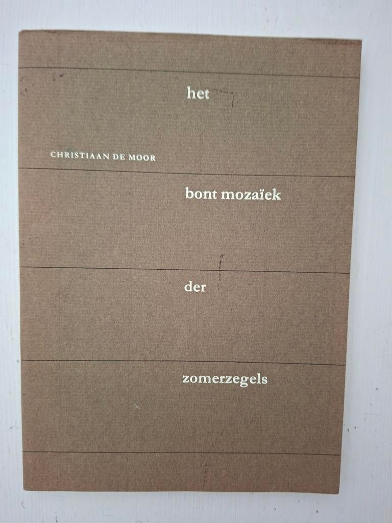 Het bont mozaïek der zomerzegels - 1965, Ophalen of Verzenden, Gelezen