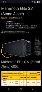 Mammoth Elite+ HC 600L, Ophalen of Verzenden, Nieuw