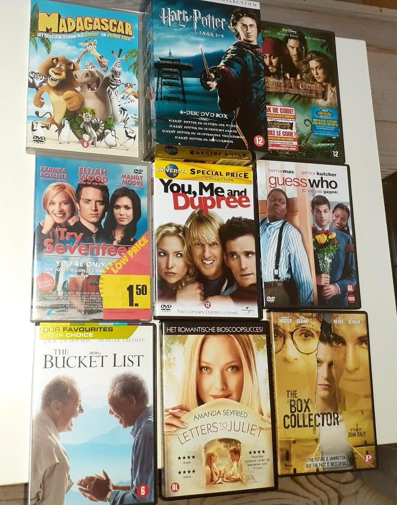 DVD lot 19 films comedy en familiefilms, Cd's en Dvd's, Alle leeftijden, Ophalen of Verzenden, Nieuw in verpakking