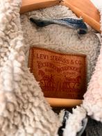Levi's Sherpa Trucker Heren Jas Maat M, Ophalen of Verzenden, Gedragen, Maat 48/50 (M), Blauw