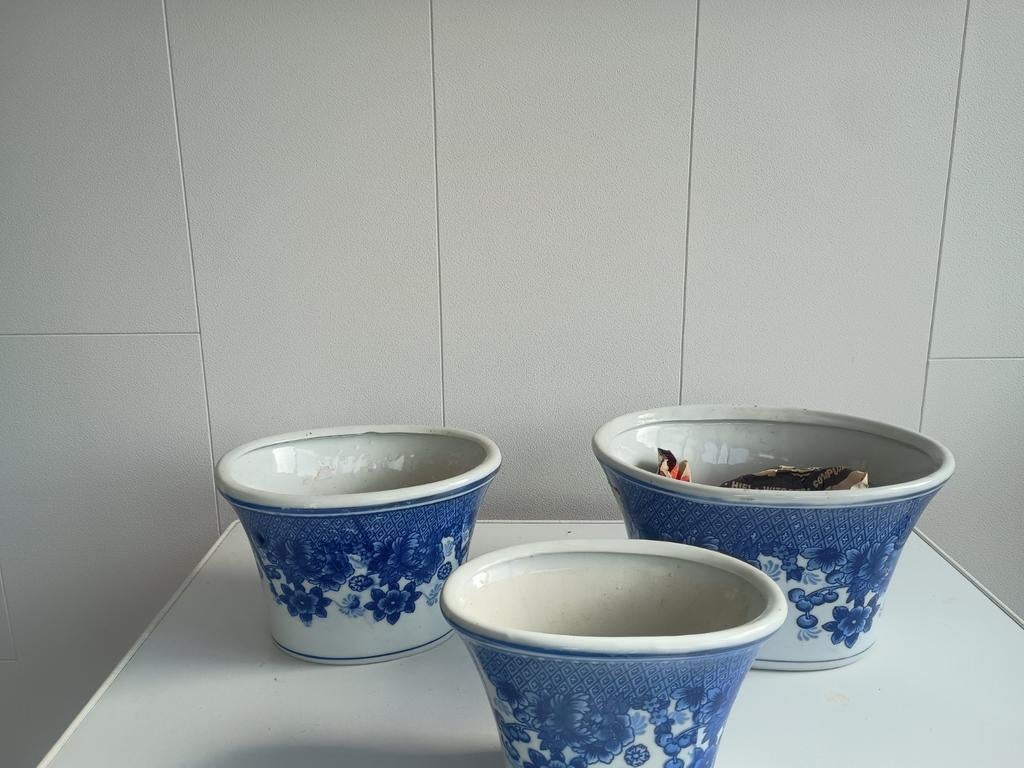 Sierpotten, Ophalen of Verzenden, Rond, Kunststof, Minder dan 25 cm