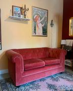 Fluwelen bankje, Ophalen, Overige materialen, 150 tot 200 cm, Chesterfield